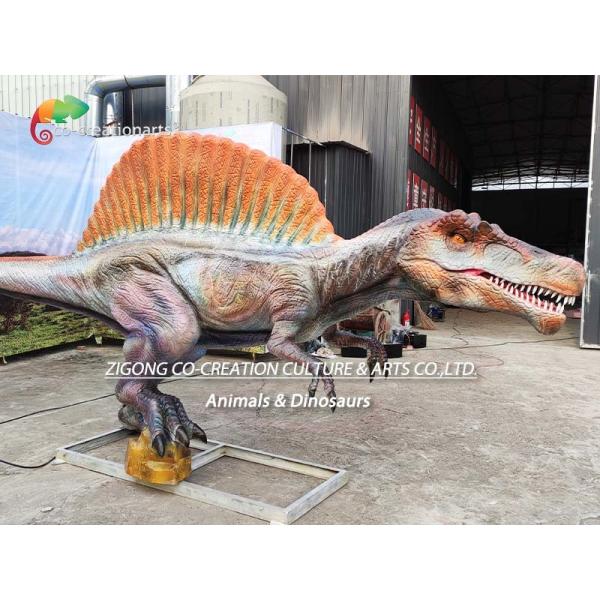 Theme Park Life Size Animatronic Dinosaurs Spinosaurus For Amusement Park playground