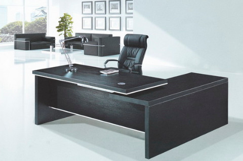 Buy modern wood black office manager table furniture in warehouse at wholesale prices