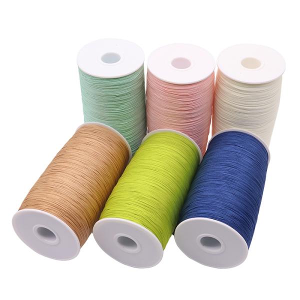 Taiwan Jade Thread Braided Jewelry Nylon Rope for DIY Chinese Knot 0.8mm 1.0mm 1.5mm