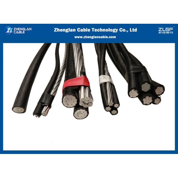 Buy 1.1KV Low Voltage XLPE Overhead Insulated Cable With Supporting Core System at wholesale prices