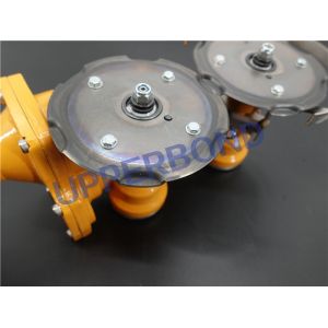 Cigarettes Maker Ecreteur Cleaver Assy With Alloy Brush Dense Disc