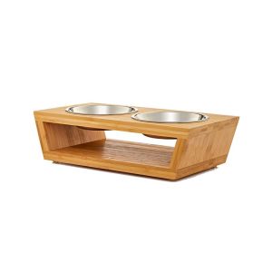 Quality Multifunctional Design Make Your Pet Eat with Ease Regulated Raised Stainless Steel Feeder for sale