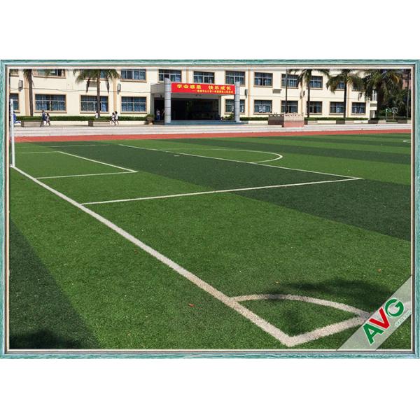 Buy Outstanding Smooth Football Artificial Turf / Grass 100% Recyclable Material at wholesale prices
