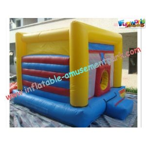 Waterproof Commercial Bouncy Castles 3x3M With Slide