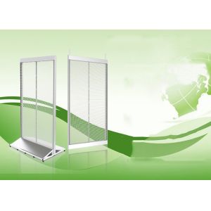 Floor Standing Transparent Glass Led Display / Commercial Advertising Led