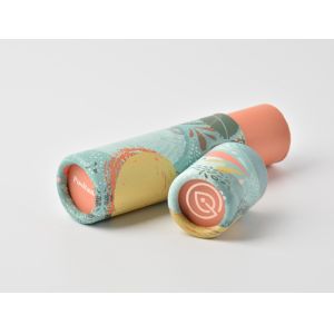 CMYK Printed Cardboard Paper Tube ODM For Lipstick