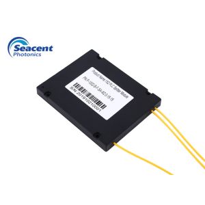 1X2 2.00mm PLC Splitter Module , Abs Plastic Splitter Good Channel Uniformity