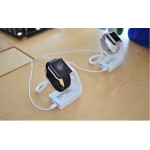 COMER anti-theft cable locking table mounting alarm watch display racks security