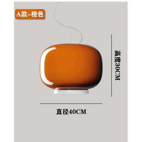 Postmodern minimalist jar shape living room chandelier creative dining room Glass Pendant Light(WH-GP-122)