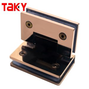 90 Degree Glass to Glass Hardware Bathroom Shower Door Pivot Hinges for 600