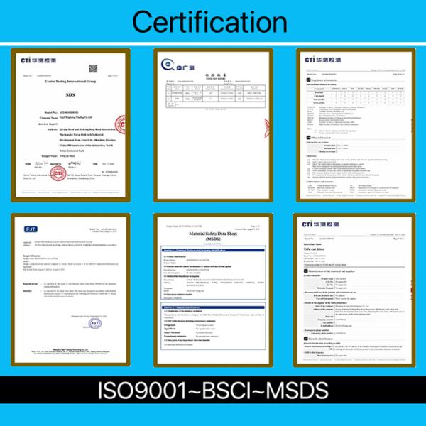 Sustainable Spherical Bentonite Cat Litter Grey 100% Natural Clay Kitty Litter