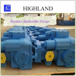 Cast Iron Harvester Tandem Hydraulic Pumps Durable Performance