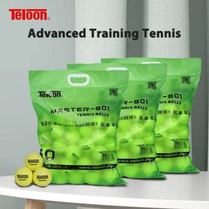 Wholesale Tennis 60 Pcs Training Tennis Balls High Elastic Resistant Rubber Sports Racket Padel Ball