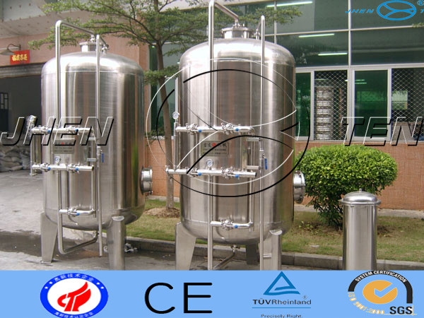 Buy Vertical  Stainless Steel Water Tanks For Trucks Juice / Food at wholesale prices
