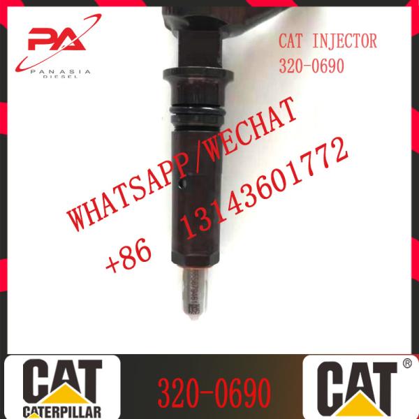 Excavator Diesel Fuel Injector 2645A749 320-0690 For C-A-T 323D C6.6 Engine