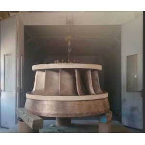 1m3/s 20m Head Horizontal Stainless Steel Guide Vane Francis Hydro Turbine