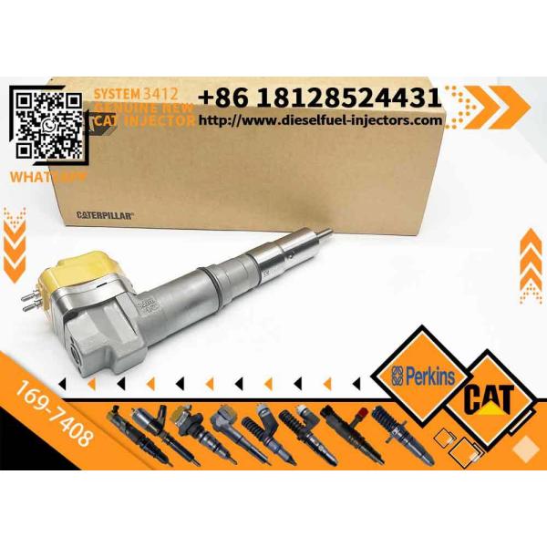 1563895 1697408 Engine Parts Fuel Injector 156-3895 169-7408 171-9704 for 3412 1719704 Engine