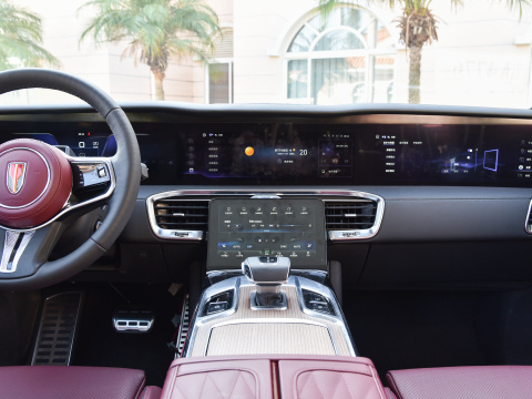 690Km Range Hongqi E-Hs9 2022 Qiyue 7 Seats Auto Maximum Speed 200km/h Energy Vehicle