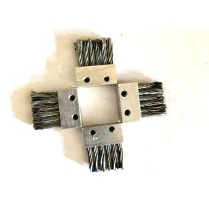 China Long Lasting Aluminum Alloy Holder Strip Brush with Twisted Wire on sale