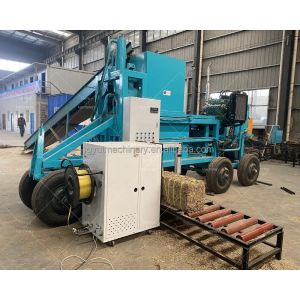 Hydraulic Bagging Machine for Manufacture Supply of Alfalfa Hay Straw Cotton
