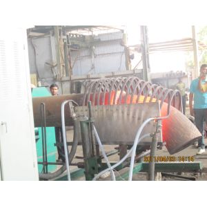 5.5KW Induction Heating Elbow Forming Machine with 1D 1.5D Radius Heating Mode