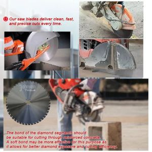 13.5" Soft Cut Concrete Blade Cutter Laser Welding