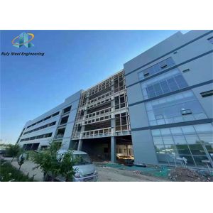Prefab Multi-Story Steel Hotel Structure Q235B Q355B