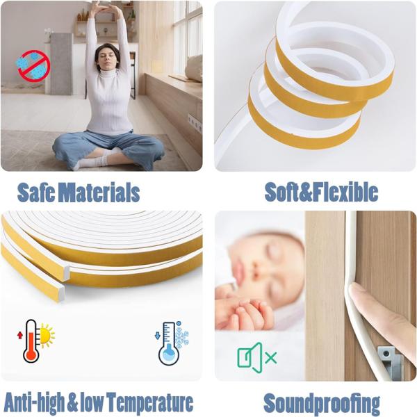 Garage Door Insulation Made Easy with EVA Foam Weather Stripping Adhesive One Side