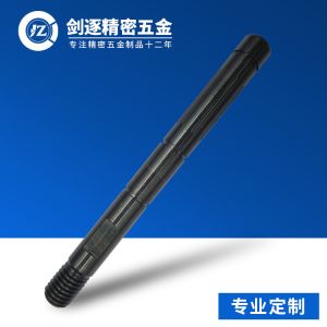 Professional produce non-standard stainless steel knurling motor shafts