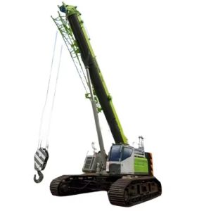 Green Zoomlion ZCT600V532 Used Crawler Crane Telescopic Truck Crane 60ton