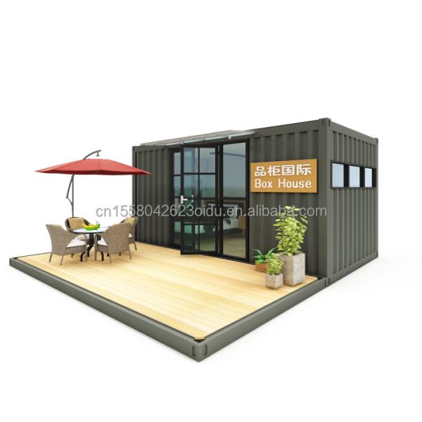 Fast Build Tiny House Container Houses Modern Design Style Prefab Homes for One Bedroom One Bathroom Living Solution