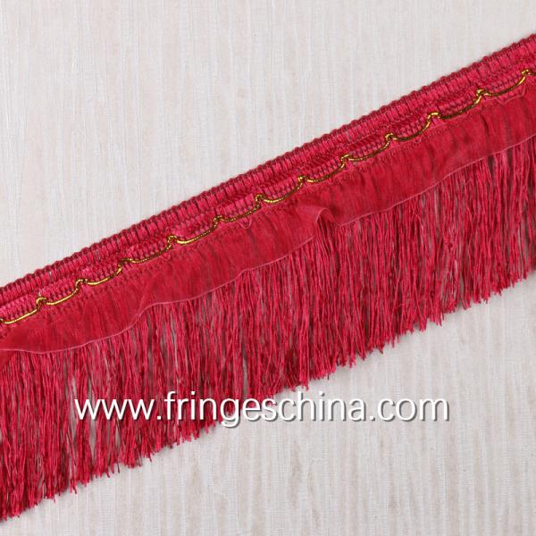 Latest decorative OEM custom design tassel fringe for curtain cushion trimmings