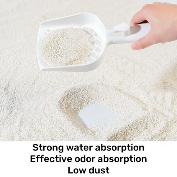 100% Plant Cassava Cat Litter Odor Control Tapioca Litter for Multi Cats