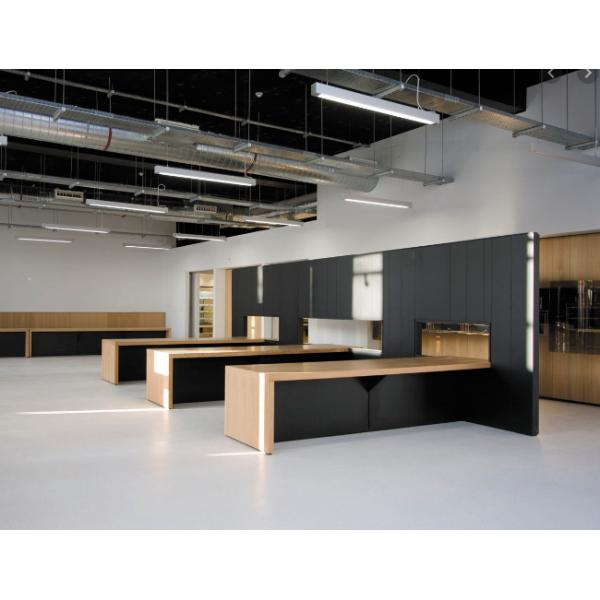 36 Watt Led Linear Lighting Fixture Ip20 60hz Ugr19 White 80 - 90lm/W