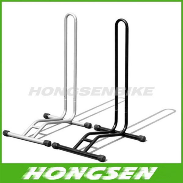 L type circular feet bicycle parking and bicycle display rack/bracket/stand