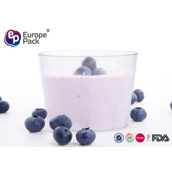 Buy Disposable Plastic Tableware Round Dessert Cups For Food Packing at wholesale prices