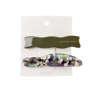 Acetic acid hairpin set duckbill clip Side Clip