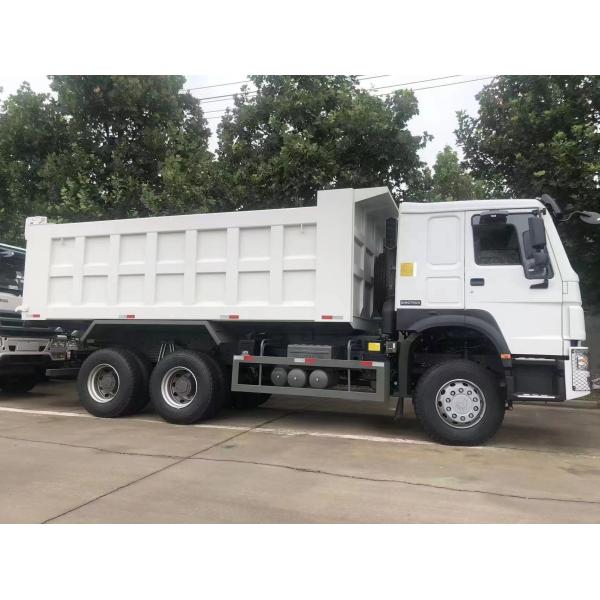 371/375hp Used Dump Tipper Truck Left Steering In Stock Euro II WD615.47 Engine