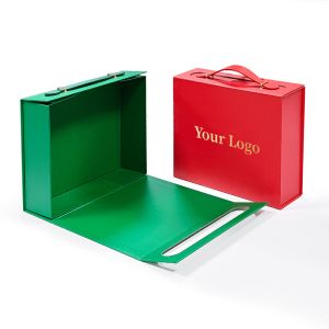 Custom Logo Gift Box Made From Exquisite Recyclable Carton With Practical