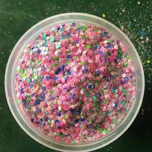 Chunky Mixed Glitter Hexagon Mixed Chunky Glitter Mixes Eco-friendly Resistant