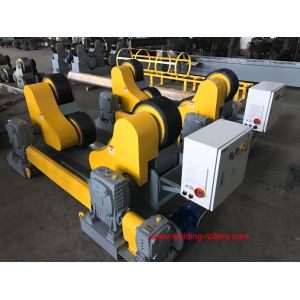 40 Ton Self Aligning Welding Pipe Rollers Heavy Duty Stands For Wind Tower