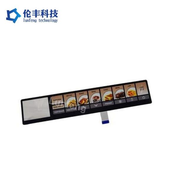 Buy Performance and Design Customized Pantone Color Code Flat Membrane Keyboard for PET/PC/PVC Material at wholesale prices