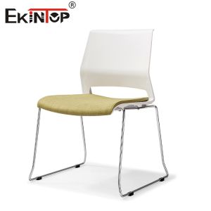 Plastic Backrest Wooden Seat Cushion Training Chair For Learning