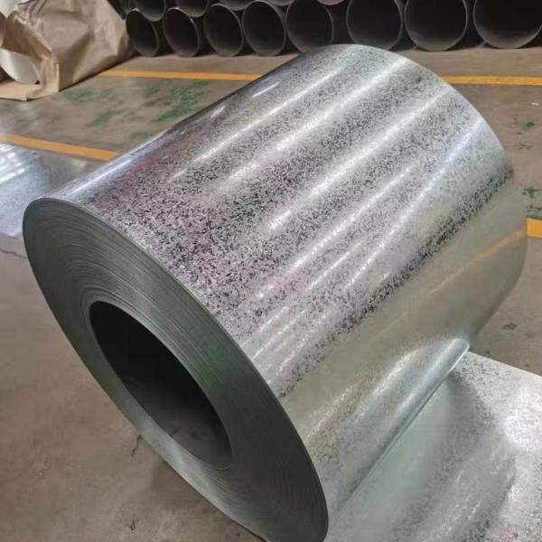 Buy Width 600-1500mm Galvanized Steel Coils Hot Dipped Regular Spangle at wholesale prices