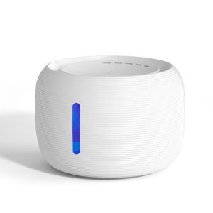 automatic Gushing Cat Water Feeder Quadruple Filtration ABS 85oz