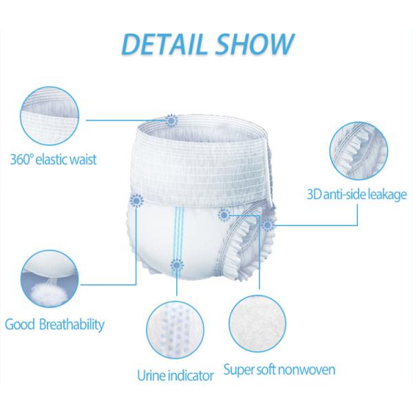 Premium Cotton Super Soft Pull Up Pants Baby Training Pants With Wetness Indicator