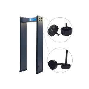 Electronic Metal Detector Gate 4 Zones Door Frame 1-50 Bands Working Frequency