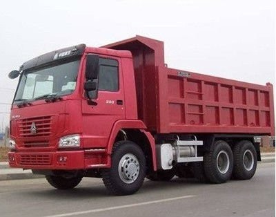 Sinotruk HOWO 6X4 Heavy Dump Truck , 10 Wheel Dump Truck 336 HP