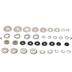 Mylar Tension Spring 1/2" Self Piercing Grommets And Flat Rubber M3 Flat Washer