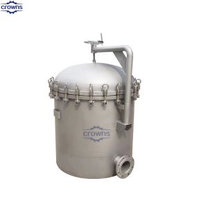 Stainless Steel Sanitary Micro Cartridge Filter Housing Chemical Pharmaceautic